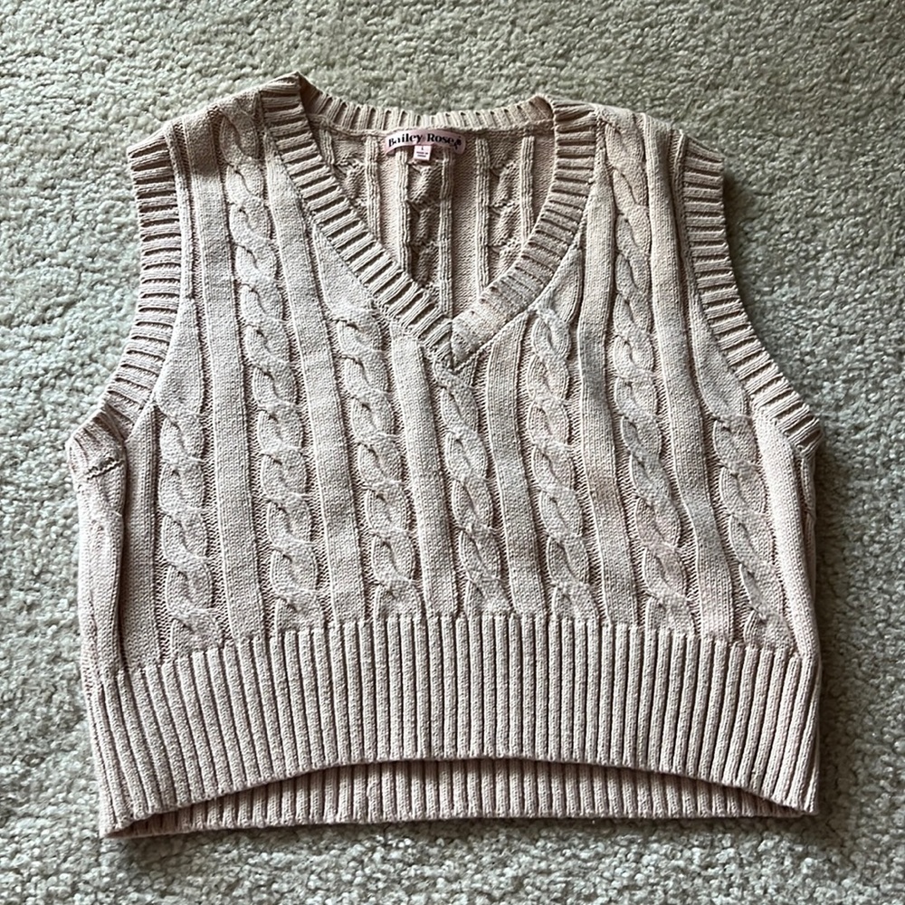 Grey Bandit Bailey Rose Sweater Vest